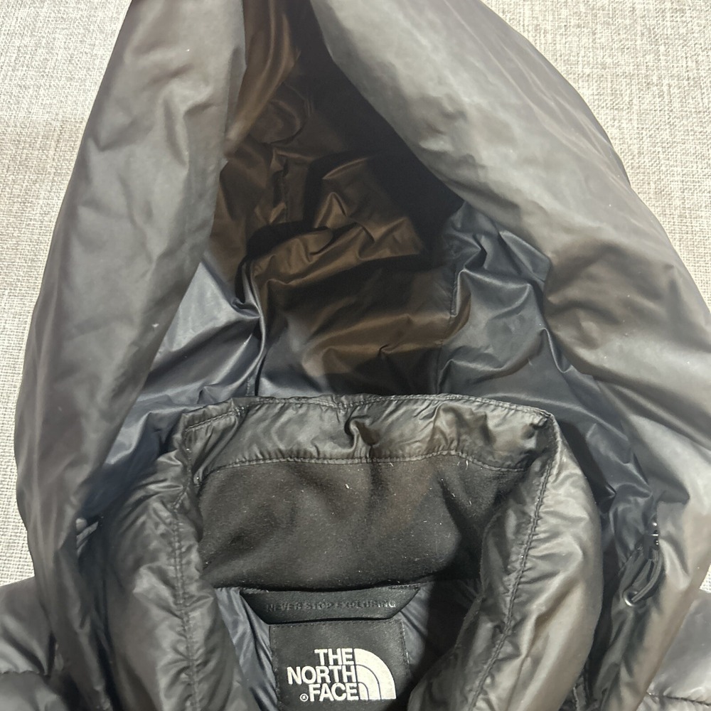 The North Face Parka Womens XS Metropolis A2TAN Goose Down 550 Hooded Jacket - Picture 13 of 16